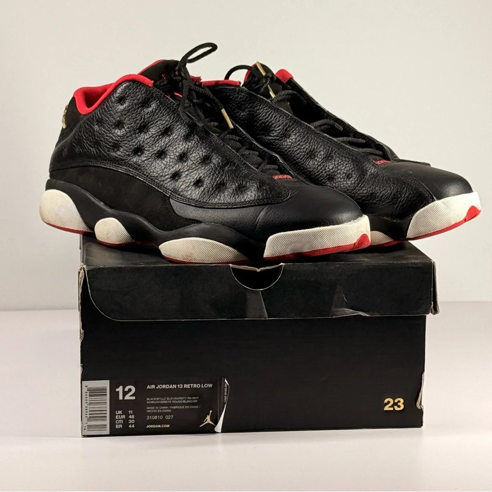 Air Jordan 13 Retro Playoffs Black Red Men's Size 9.5 - Picture 3 of 9